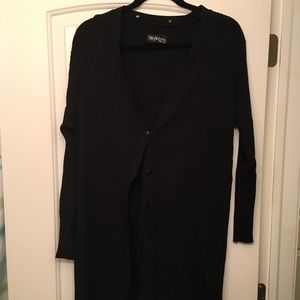 Style&Co long black sweater